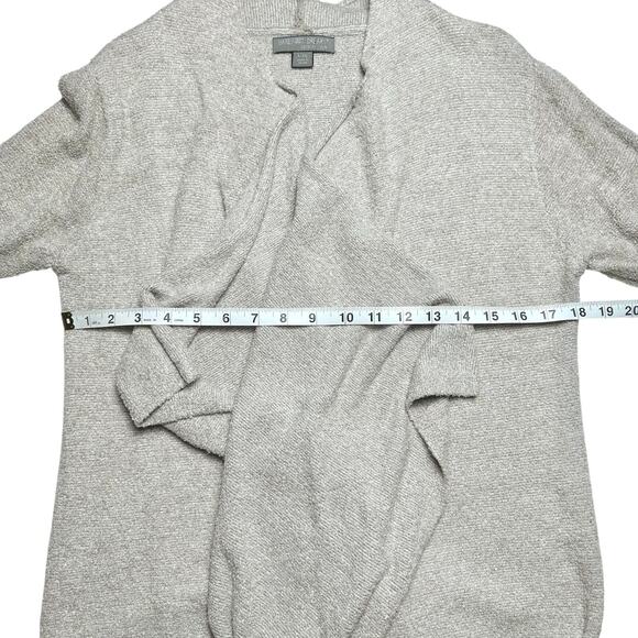 Barefoot Dreams | Women | Cozychic Lite Knit Heather Taupe Flowy Cardigan | L-XL - Picture 5 of 10